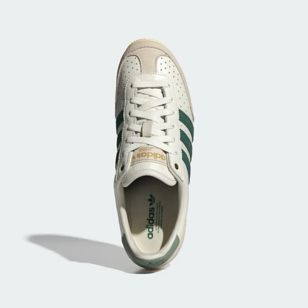 adidas Japan Women's Size 9.5‎ US Off White Collegiate Green Orange Tint JI2663